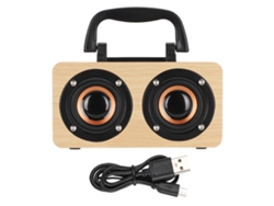 Altavoz portátil (Bluetooth inalámbrico USB FM)