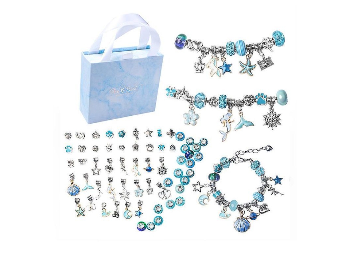 2026-kit De Pulseras Con Perlas Para Niños Diy Set De Joyería
