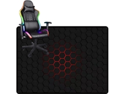 Tapete Protetor Piso Gamer Escritório Antiderrapante Madeira Rígido, Cadeiras Escritório. Pisos