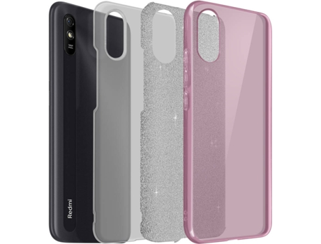 Carcasa Xiaomi Redmi 9A/Redmi 9AT AVIZAR Brillante Rosa