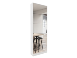 Zapatero Con Espejo Completo 5 Cajones - Organizador De Zapatos Madera - Blanco