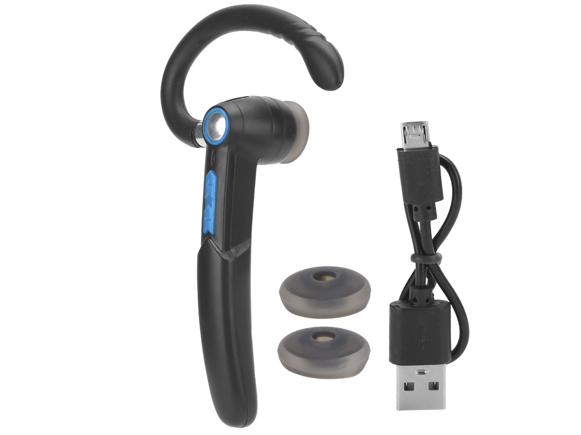 Fone De Ouvido Bluetooth Monaural Portátil Com 12h De Conversa, Design Ergonômico E Alta Compatibilidade Para Ios/android