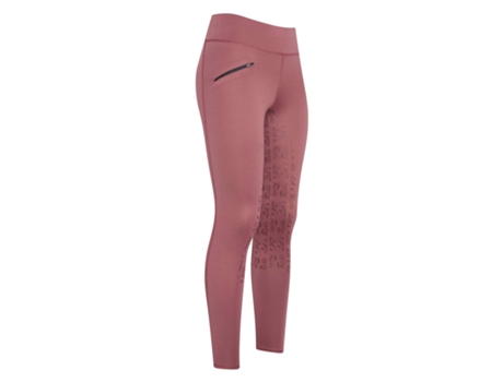 Leggings de Mujer para Equitación EASY RIDER Mallas Full Grip Dietse Rojo (40)