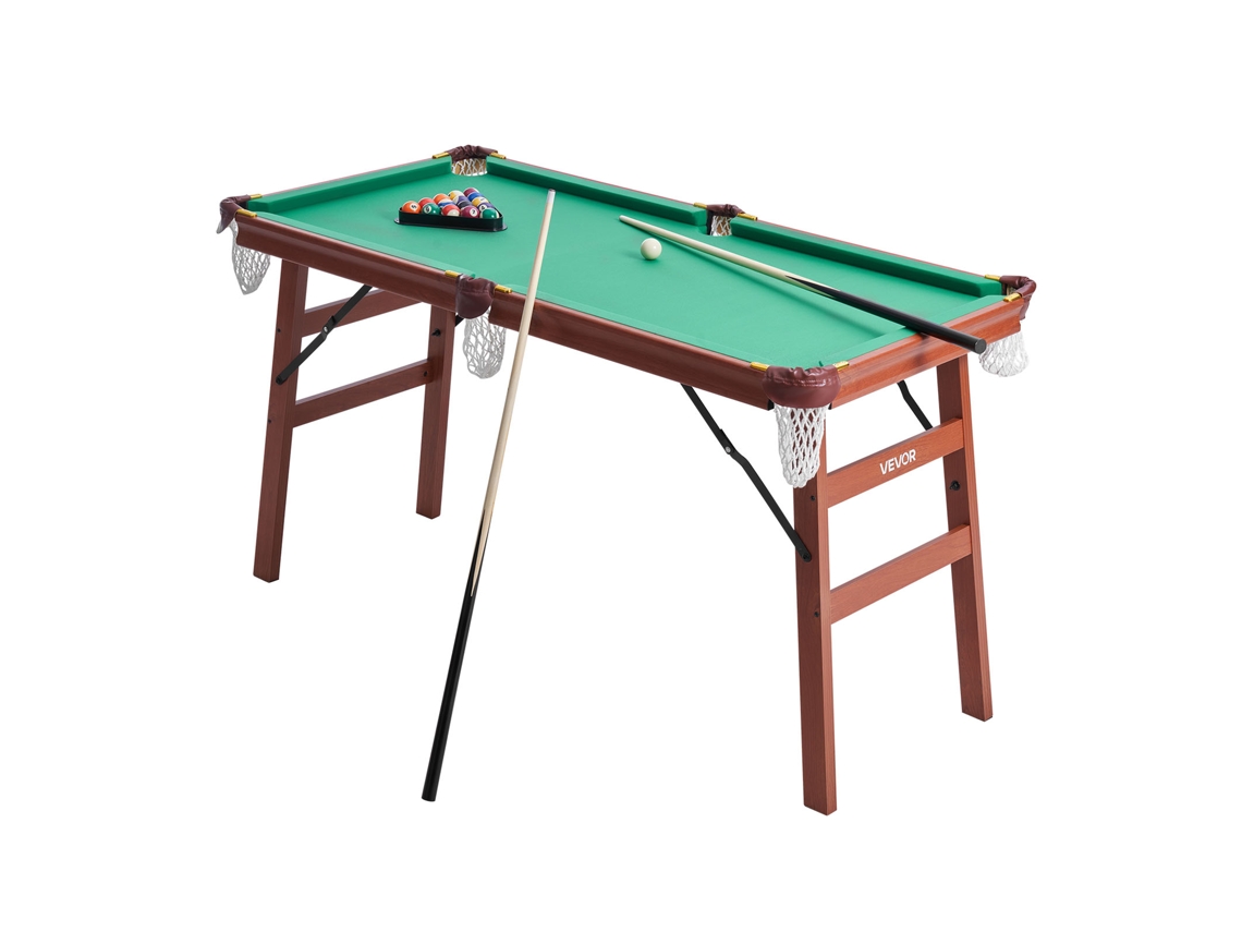 Vevor Mesa De Billar Plegable Portátil Para Sala De Juegos 1400 X 705 X 795 Mm