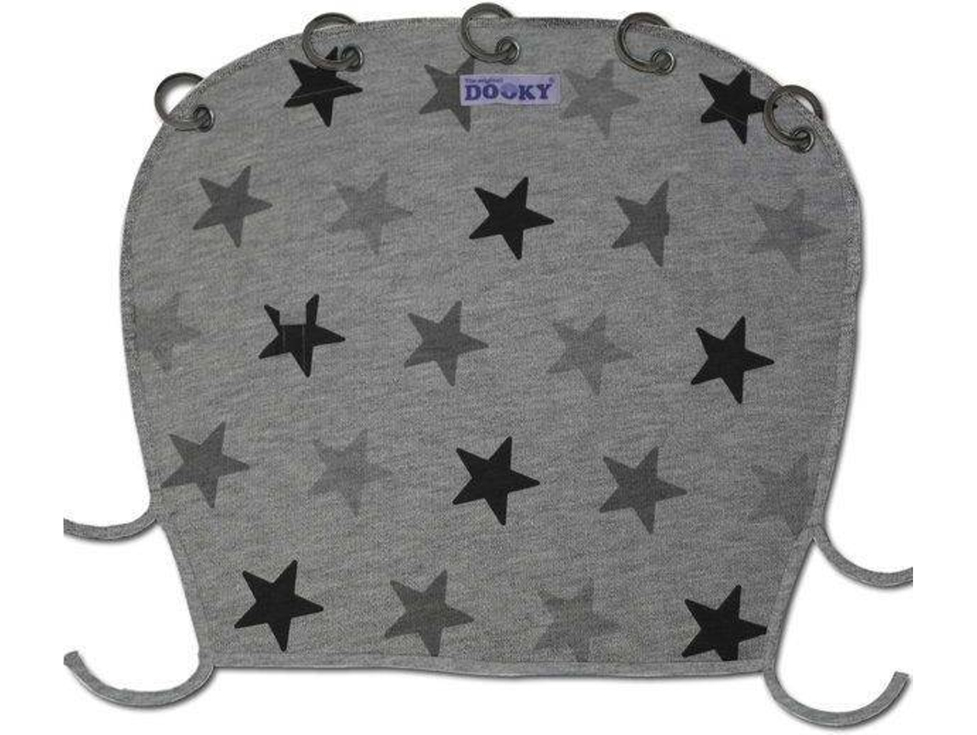 Capazo DOOKY Estrellas Gris