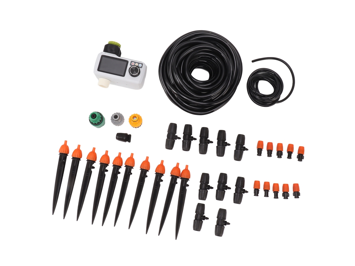 Temporizador de riego automático con rosca macho G3/4, protección IP68 contra la corrosión del agua