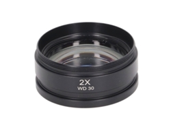 Lente Objetivo Auxiliar Wd30 2x, Aleación De Aluminio, Para Accesorio De Microscopio Estereoscópico