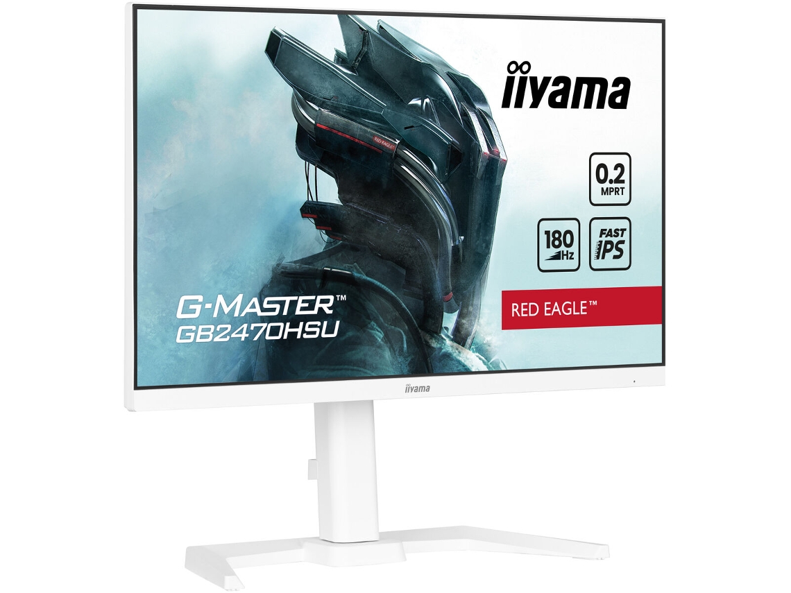 Monitor Gaming IIYAMA GB2470HSU-W6 (Blanco - LCD - Flicker free - 23,8")