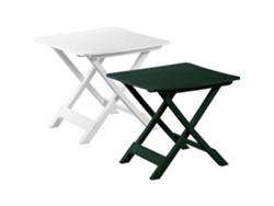 Mesa plegable tevere 79x72 cm blanca