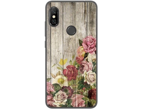 Carcasa Xiaomi Redmi Note 6 Pro TUMUNDOSMARTPHONE Madera 08 Multicolor