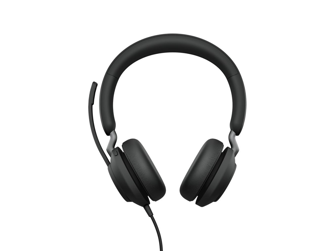 Auriculares NA JABRA Evolve2 40 (On Ear - MicroAuriculares - Noise Cancelling - Negro)