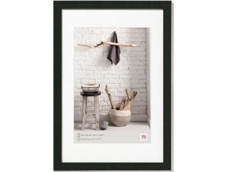 Marco WALTHER DESIGN Home Negro (Madera - 40x60 cm)