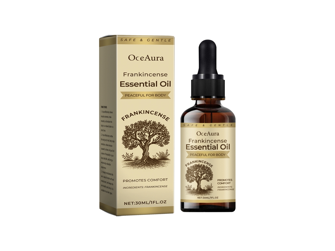 Aceite esencial de incienso para el cuidado corporal: alivio calmante para los músculos e hidratación para las articulaciones - 30 ml