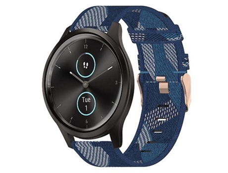 Correa Smartwatch Para Garmin Garminmove Style 20Mm Azul VENISYMLIS