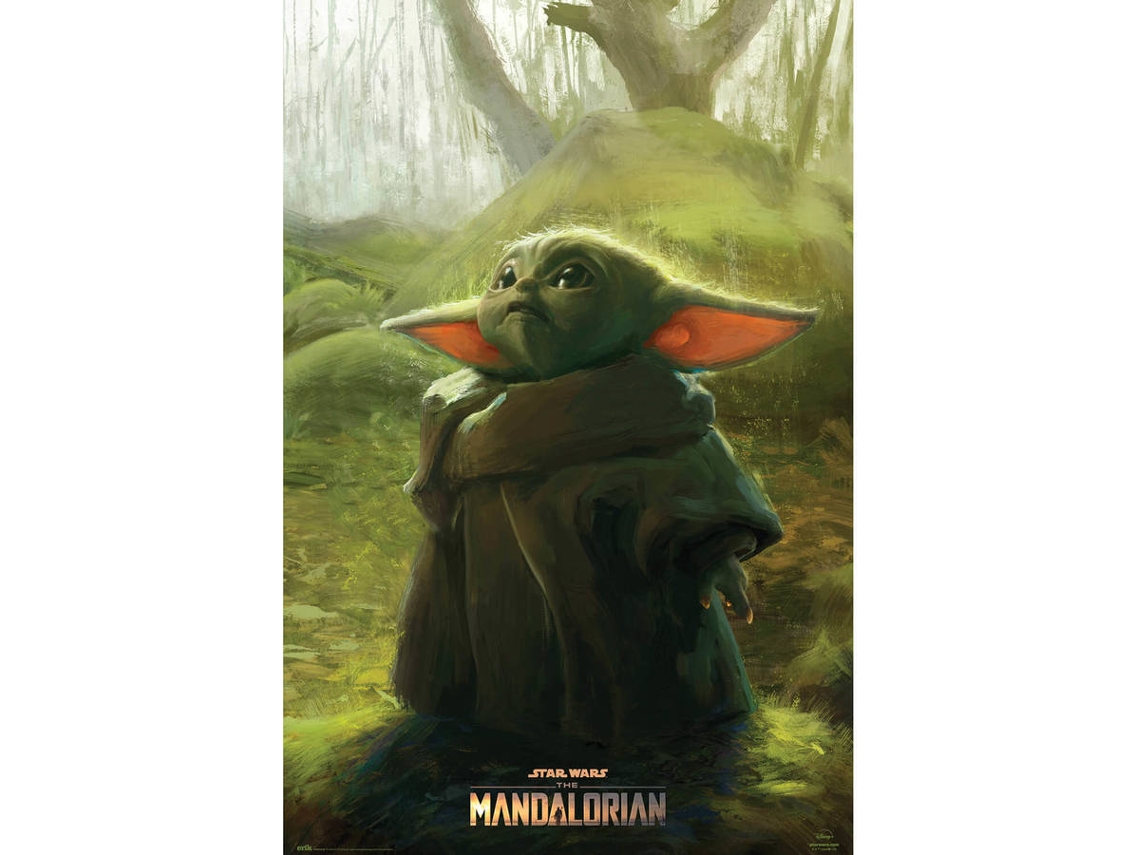 Poster ERIK Star Wars The Mandalorian The Child Art
