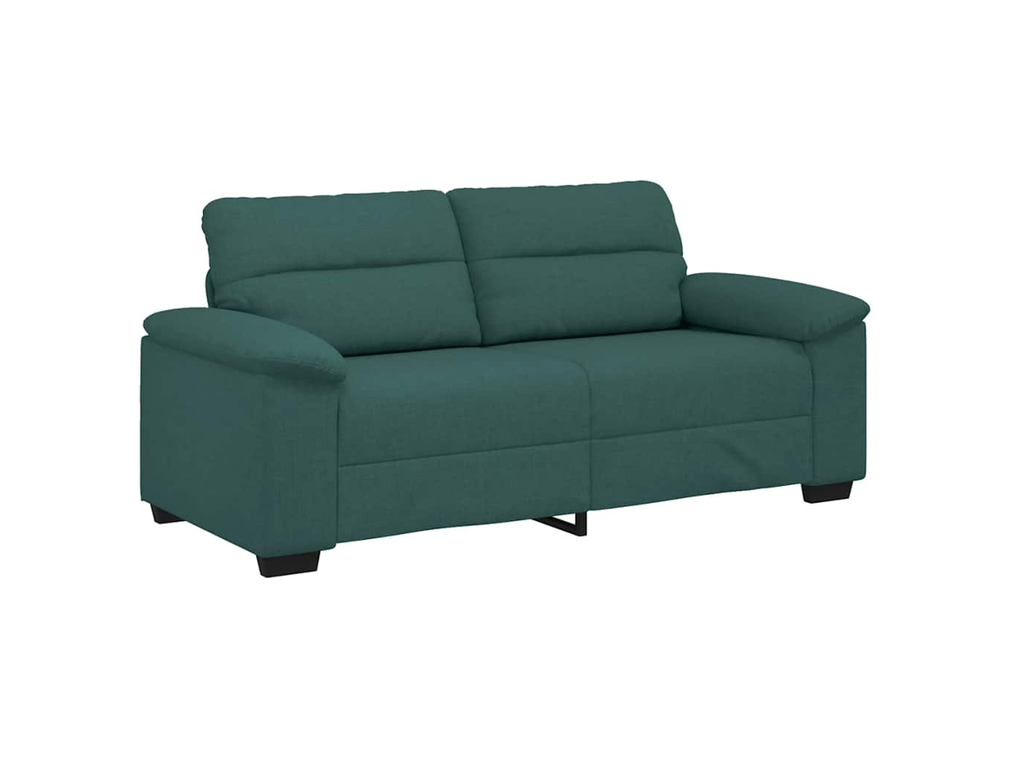 Maison Exclusive - Sofá De 2 Plazas Verde Oscuro, 180x81x84 Cm, Tela