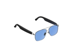 Gafas De Sol Inteligentes Con Ia, Montura Metálica Y Traducción Multilingüe. Plateadas Y Azules. Czhhmart