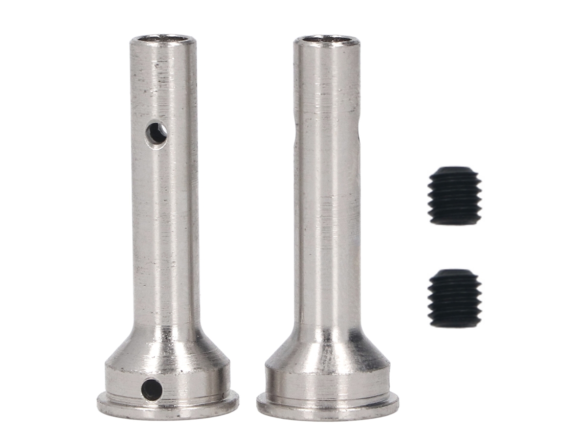 Eje Cvd De Acero Para Coche Rc Serie Arrma 1/7 1/8 Diámetro 8 Mm Accesorios Para Control Remoto Plata 2 Piezas