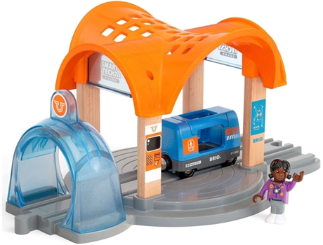 Jogo de Mesa BRIO Smart Tech Sound Action Tunnel Station (3 Anos)