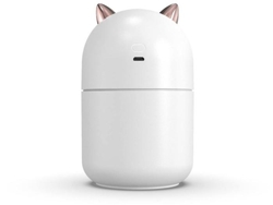 Humidificador 300ml Ultrasilencioso Apagado Automático Yizhood Blanco