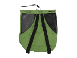 Junli-mochila Playa Grande Ligera Malla Ajustable Verde
