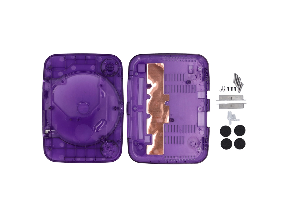 Capa Translúcida De Substituição Para Console Retro Ps1 Scph 001 101 102 103 Versões Violeta