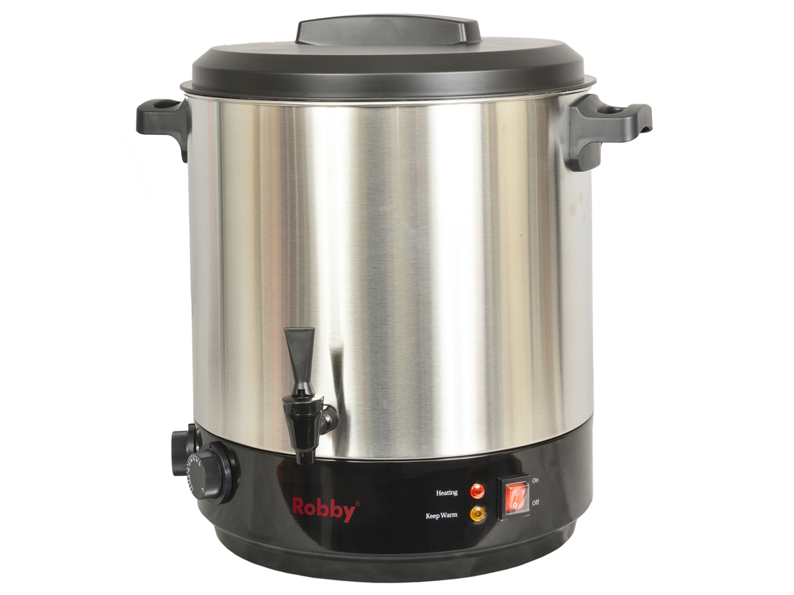 Esterilizador eléctrico con grifo y temporizador 31l 2100w Acero Inox - steri pro inox xl ROBBY