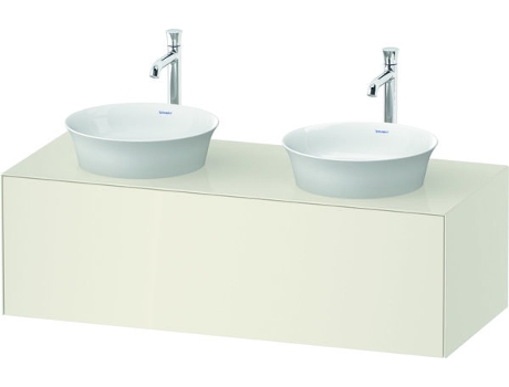 DURAVIT Tulip blanco, mueble de pared, ancho 1300 x fondo 550mm, con 1x extraíble, con tecnología tip-on, WT4978B