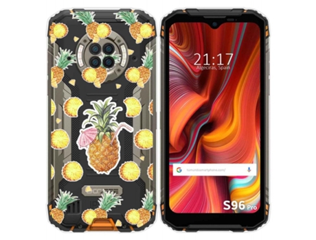 Carcasa Doogee S96 Pro TUMUNDOSMARTPHONE Dibujos Transparente Multicolor