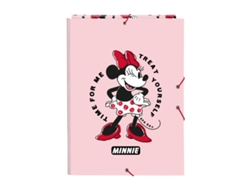 Carpeta Clasificadora Minnie Mouse Me time Rosa A4