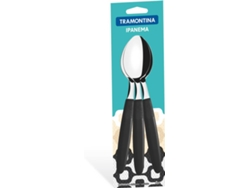 Conjunto de 3 Cucharas TRAMONTINA Ipanema Negro (Acero Inox)
