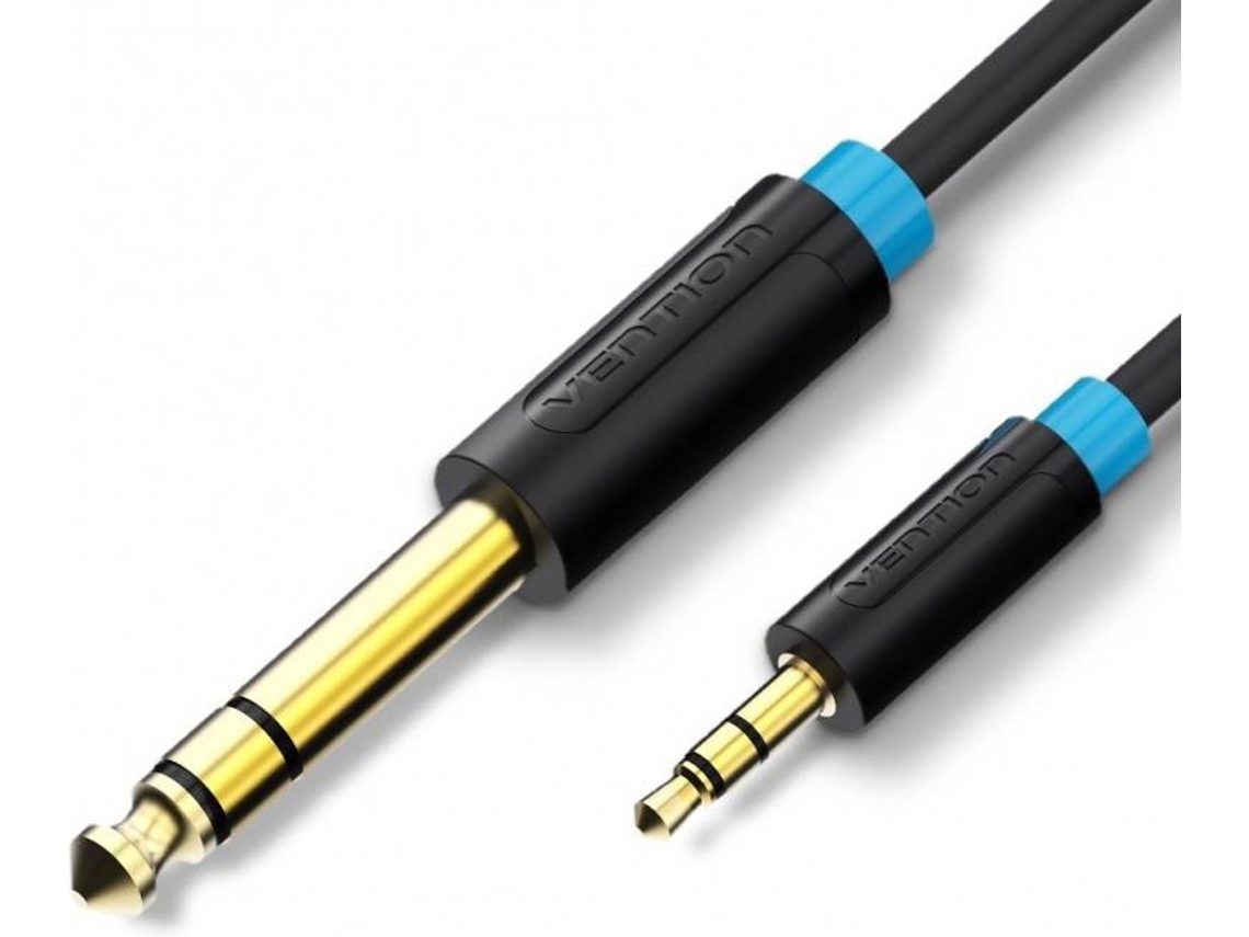 Cable VENTION BABBD (Jack - 0.5 m - Negro)