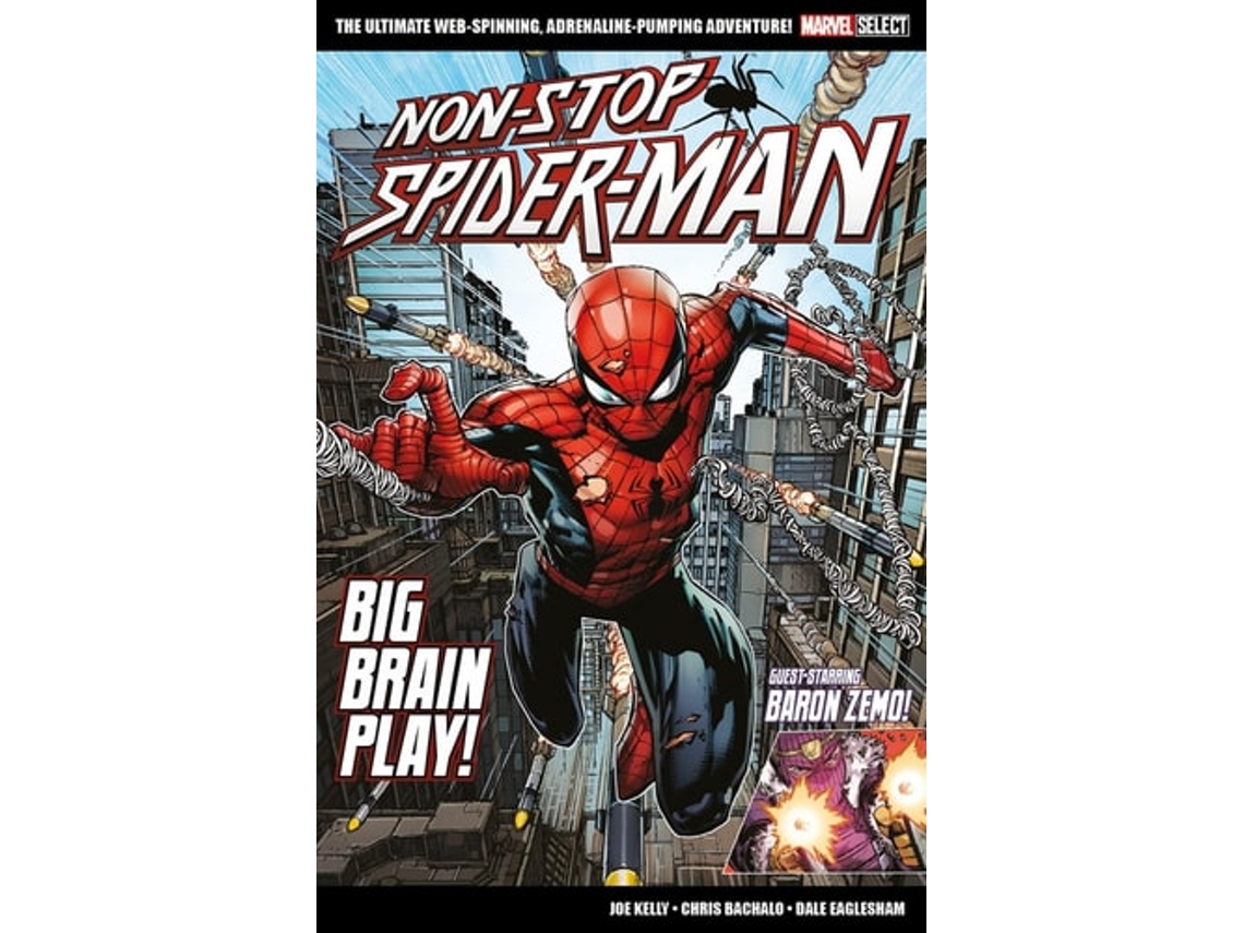 Libro Marvel Select Non-Stop Spider-Man Big Brain Play! de Kelly e Joe (Inglés)