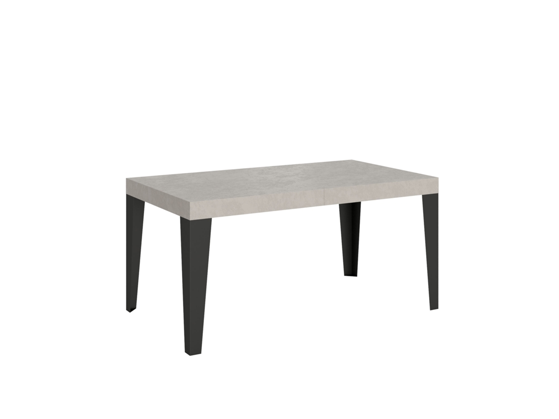 Mesa extensible 160/264x90 cm Flame Cashmere Patas Antracita Itamoby