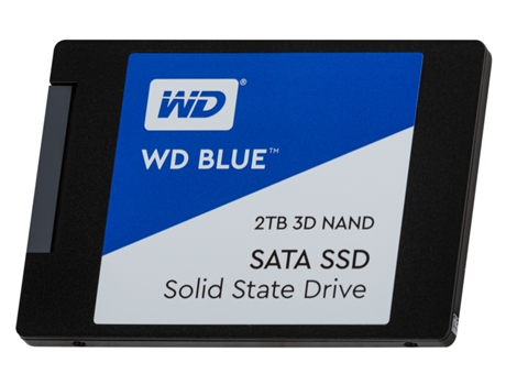 Disco SSD Interno WESTERN DIGITAL Blue 3D NAND SATA 2TB (2 TB - SATA - 560 MB/s) — 2,5 | 2 TB