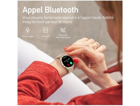 Reloj inteligente Rosa VEANXIN