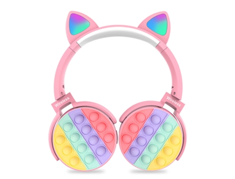 ELKUAIE Auricular Bluetooth Colorido Estéreo Inalámbrico Bluetooth Auricular