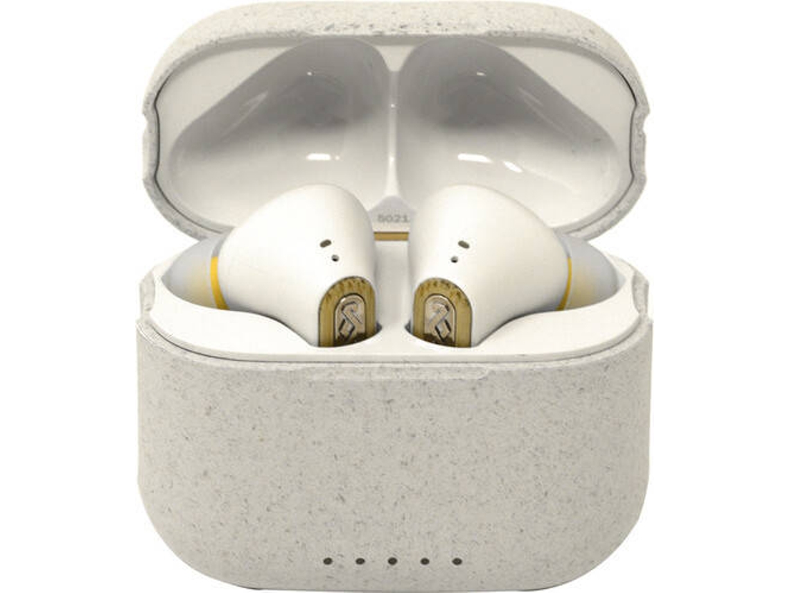 Auriculares Bluetooth True Wireless HOUSE MARLEY EM-DE031-CE (In Ear - Micrófono - Noise Canceling - Blanco)