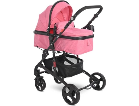 Carrito de Bebé Lorelli Duo Alba Rosa