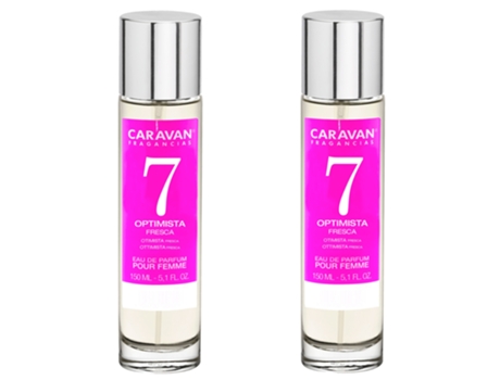 Set de 2 CARAVAN perfume de mujer nº7 - 150ml
