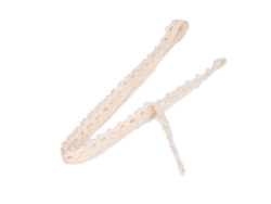 Lazo De Encaje De Punto Claro Estilo Elegante Reutilizable Para Scrapbooking Y Costura Beige
