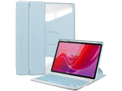 Capa com Teclado Bluetooth para Lenovo Tab M11 Stand Pu+acrílico Proteção Total (xiaoxin Pad 11 2024)