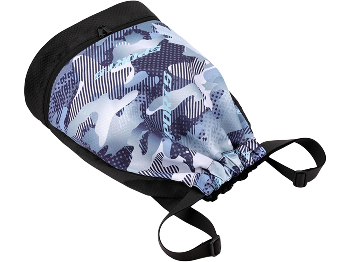 Bolsa deportiva de lona, bandolera para entrenamiento con compartimento grande para calzado y compartimento separado, Slowmoose