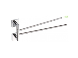 BETA: Soporte de toallas de doble brazo oscilante, 450 mm