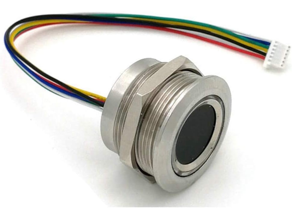 Controlador De Indicador De Anillo Led Circular R503 Dc3.3v Mx1.0-6 Pines Con Sensor De Huellas Dactilares