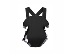 Portabebés portátil, apto para bebés de 3 a 10 kg. (negro) Czhhmart