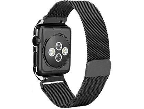 Kit Brazalete y Funda para Apple Watch Series 6 PHONECARE Milanese Loop Negro