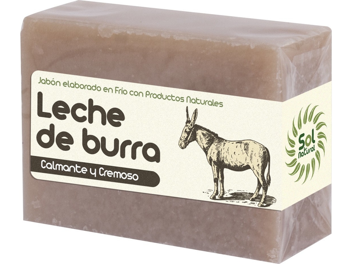Suplemento Alimentar SOLNATURAL Jabon De Leche De Burra (100 Gr)