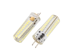 2 Bombillas Led Gy6.35 De 6,5 W, 72 Led Smd 2835, 320 Lm, Equivalentes A Lámparas Halógenas De 50 W, Regulables, Blanco Puro 600