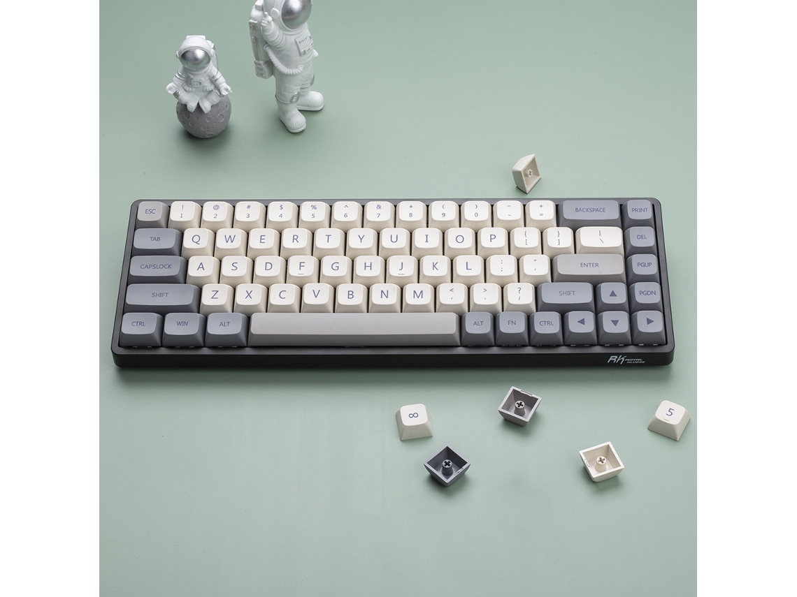 Teclas Pbt De 125 Teclas De Altura Xda Sublimadas Con Estilo Retro Apocalíptico